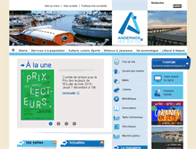 Tablet Screenshot of andernoslesbains.fr